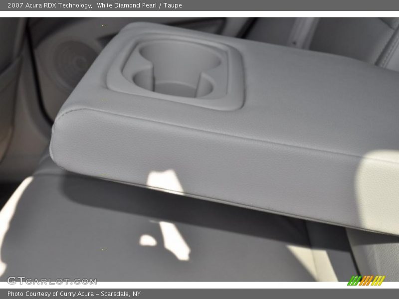 White Diamond Pearl / Taupe 2007 Acura RDX Technology