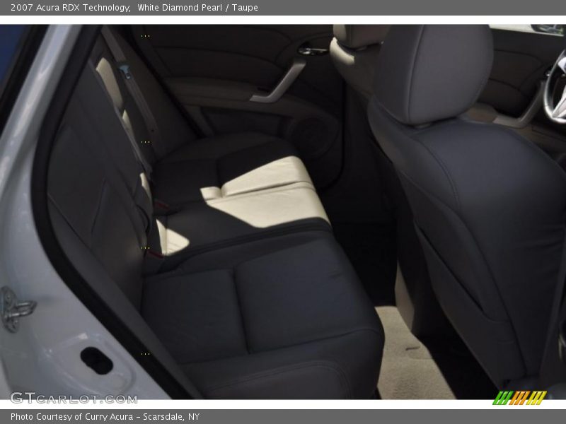 White Diamond Pearl / Taupe 2007 Acura RDX Technology