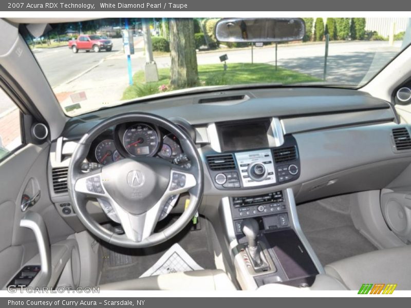White Diamond Pearl / Taupe 2007 Acura RDX Technology