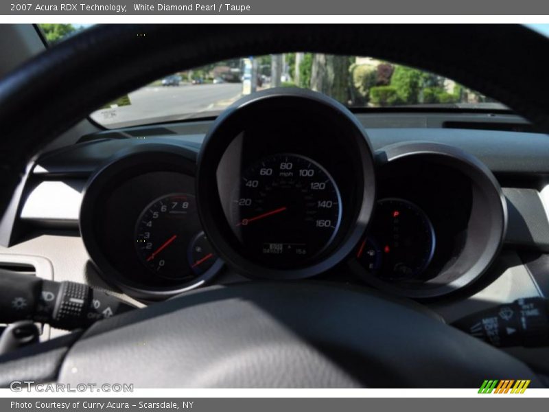 White Diamond Pearl / Taupe 2007 Acura RDX Technology