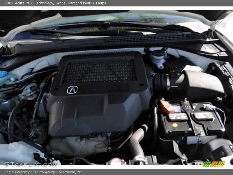 White Diamond Pearl / Taupe 2007 Acura RDX Technology