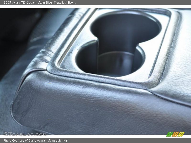 Satin Silver Metallic / Ebony 2005 Acura TSX Sedan