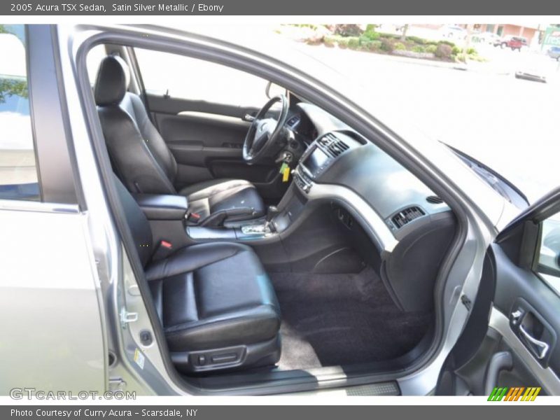 Satin Silver Metallic / Ebony 2005 Acura TSX Sedan