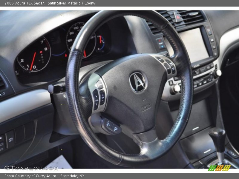 Satin Silver Metallic / Ebony 2005 Acura TSX Sedan