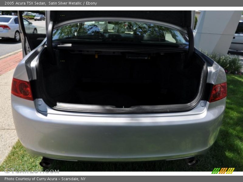 Satin Silver Metallic / Ebony 2005 Acura TSX Sedan