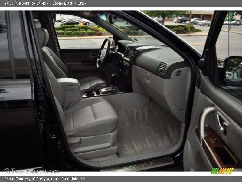 Ebony Black / Gray 2006 Kia Sorento LX 4x4