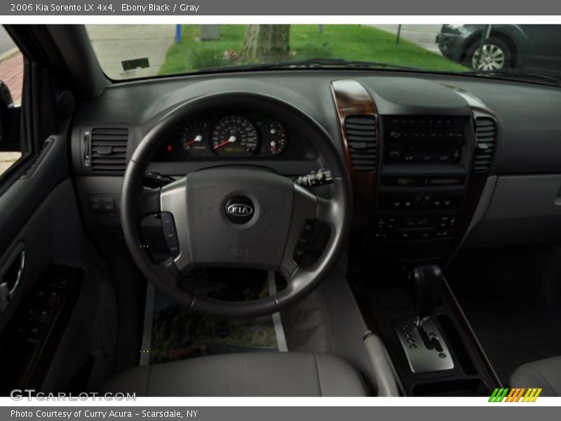 Ebony Black / Gray 2006 Kia Sorento LX 4x4