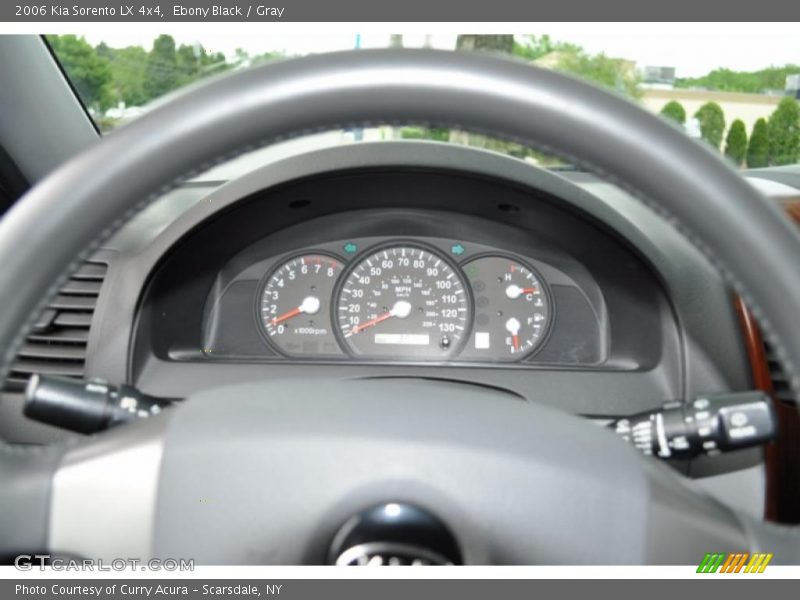 Ebony Black / Gray 2006 Kia Sorento LX 4x4