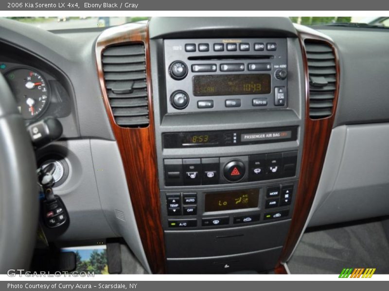 Ebony Black / Gray 2006 Kia Sorento LX 4x4
