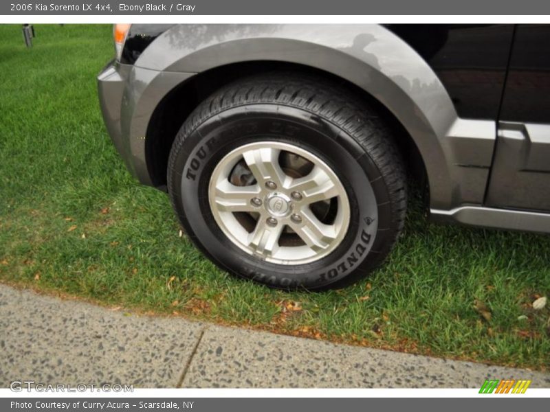 Ebony Black / Gray 2006 Kia Sorento LX 4x4
