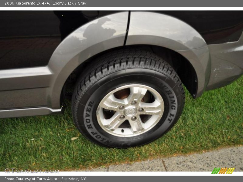 Ebony Black / Gray 2006 Kia Sorento LX 4x4