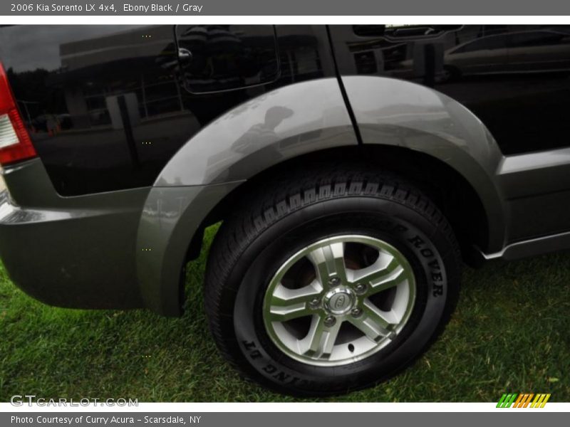 Ebony Black / Gray 2006 Kia Sorento LX 4x4