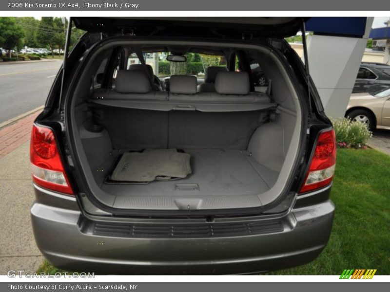 Ebony Black / Gray 2006 Kia Sorento LX 4x4