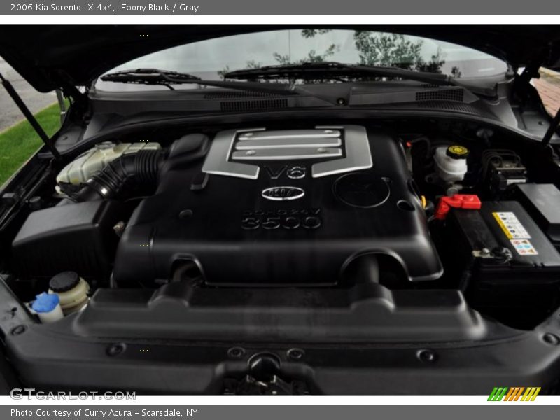 Ebony Black / Gray 2006 Kia Sorento LX 4x4