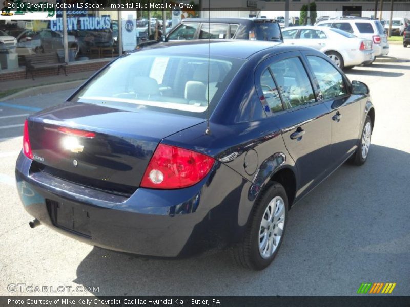 Imperial Blue Metallic / Gray 2010 Chevrolet Cobalt LS Sedan