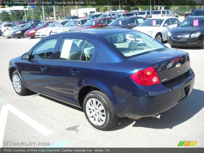 Imperial Blue Metallic / Gray 2010 Chevrolet Cobalt LS Sedan