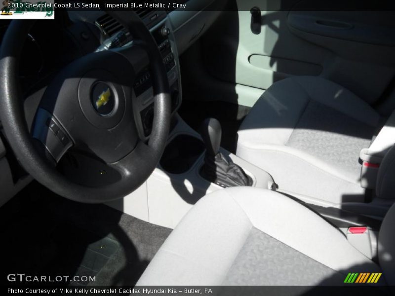 Imperial Blue Metallic / Gray 2010 Chevrolet Cobalt LS Sedan