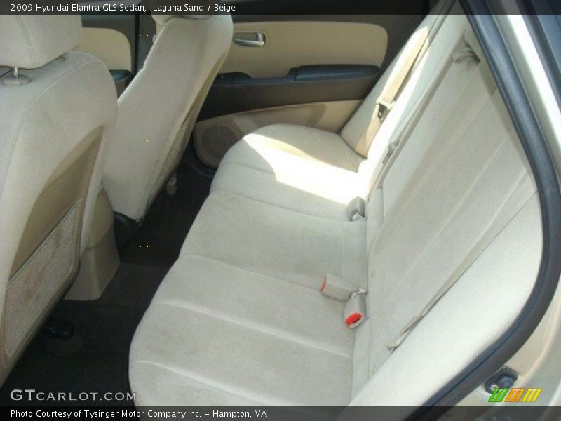 Laguna Sand / Beige 2009 Hyundai Elantra GLS Sedan