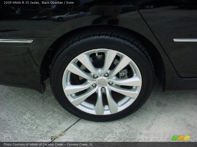 Black Obsidian / Stone 2008 Infiniti M 35 Sedan
