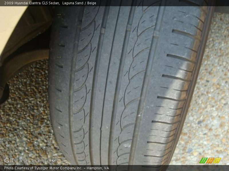 Laguna Sand / Beige 2009 Hyundai Elantra GLS Sedan