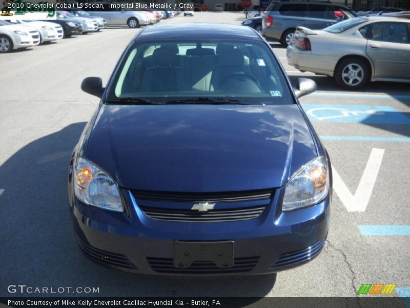 Imperial Blue Metallic / Gray 2010 Chevrolet Cobalt LS Sedan