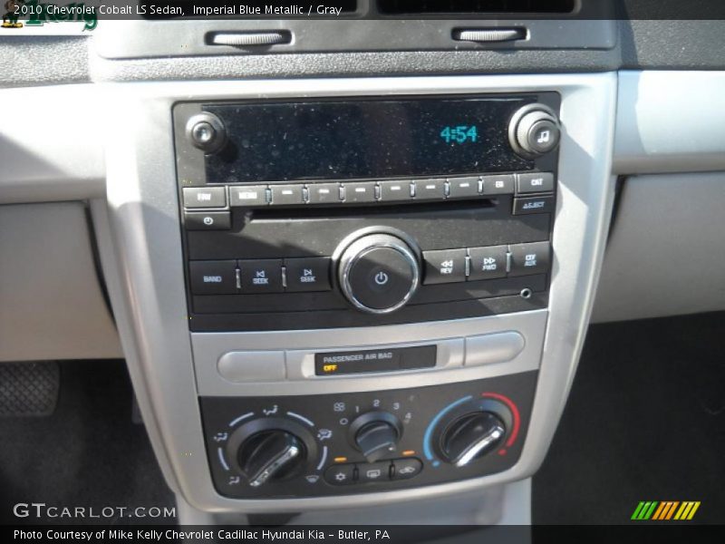 Imperial Blue Metallic / Gray 2010 Chevrolet Cobalt LS Sedan