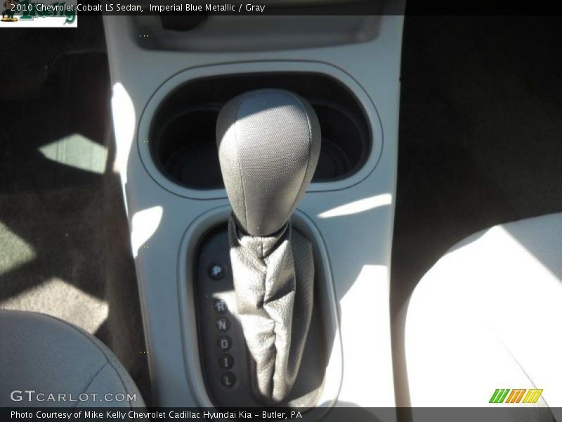 Imperial Blue Metallic / Gray 2010 Chevrolet Cobalt LS Sedan