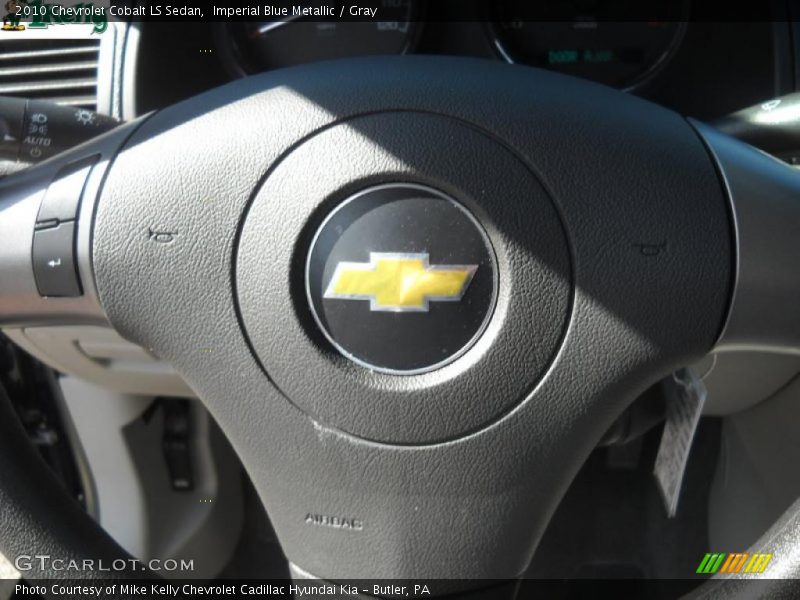Imperial Blue Metallic / Gray 2010 Chevrolet Cobalt LS Sedan