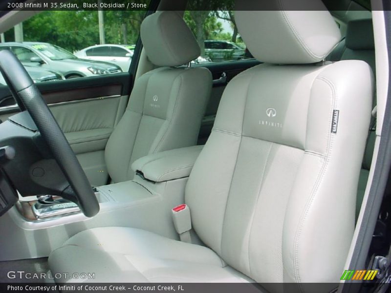Black Obsidian / Stone 2008 Infiniti M 35 Sedan