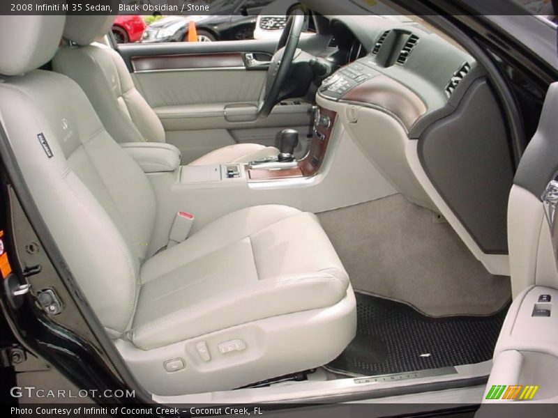 Black Obsidian / Stone 2008 Infiniti M 35 Sedan
