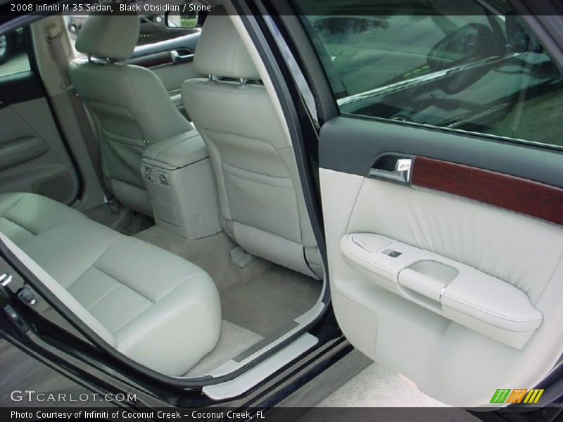 Black Obsidian / Stone 2008 Infiniti M 35 Sedan