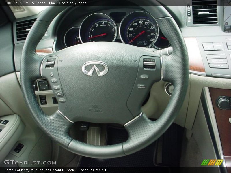 Black Obsidian / Stone 2008 Infiniti M 35 Sedan