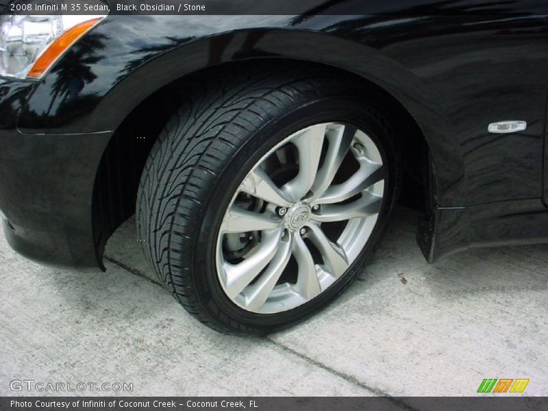 Black Obsidian / Stone 2008 Infiniti M 35 Sedan