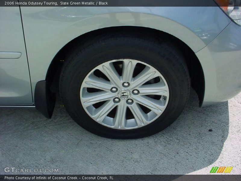 Slate Green Metallic / Black 2006 Honda Odyssey Touring