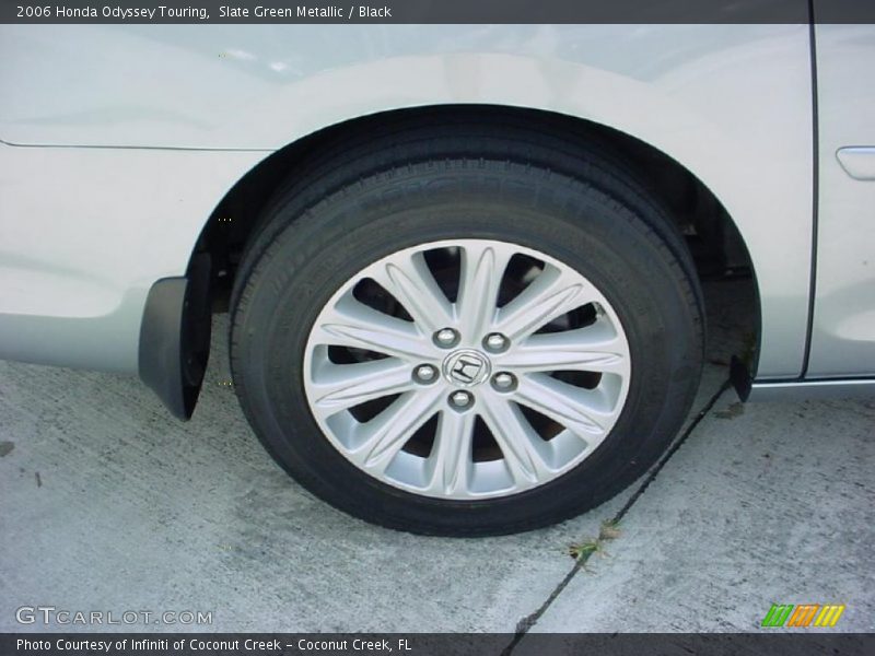 Slate Green Metallic / Black 2006 Honda Odyssey Touring