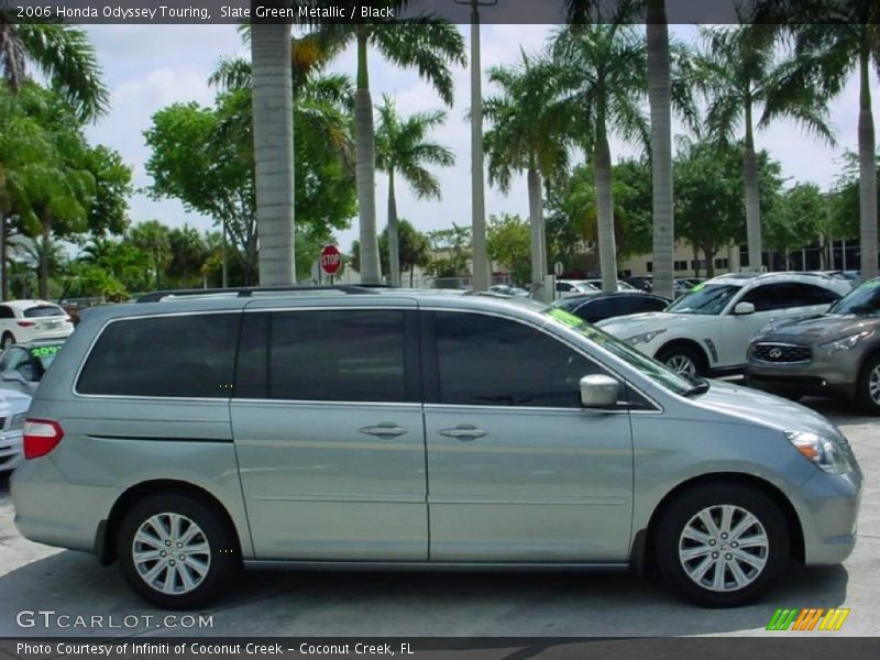 Slate Green Metallic / Black 2006 Honda Odyssey Touring