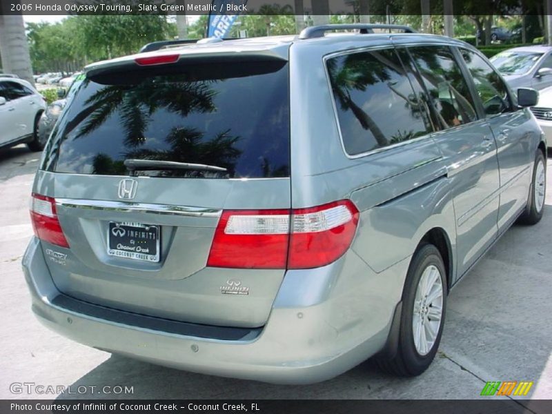 Slate Green Metallic / Black 2006 Honda Odyssey Touring