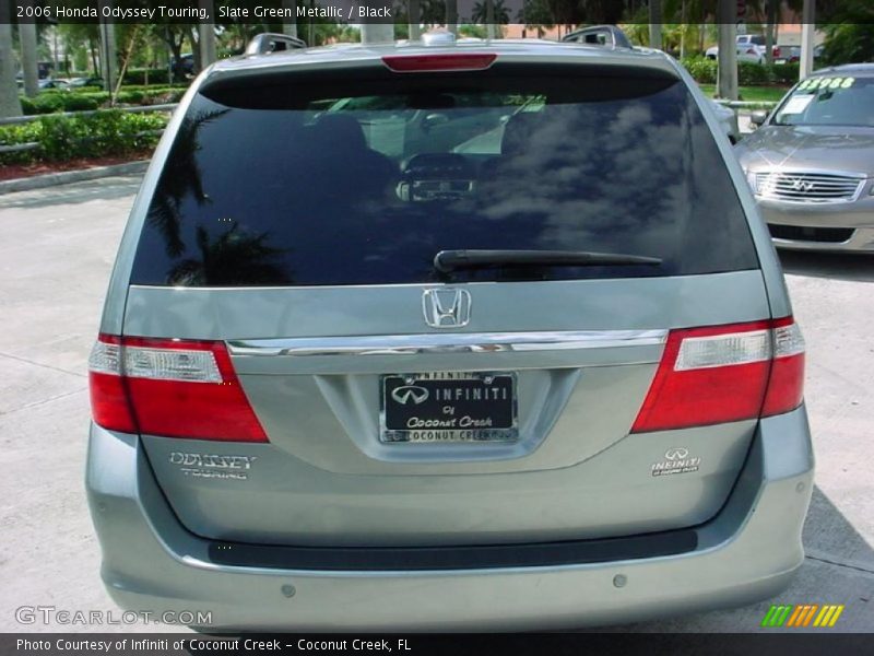 Slate Green Metallic / Black 2006 Honda Odyssey Touring