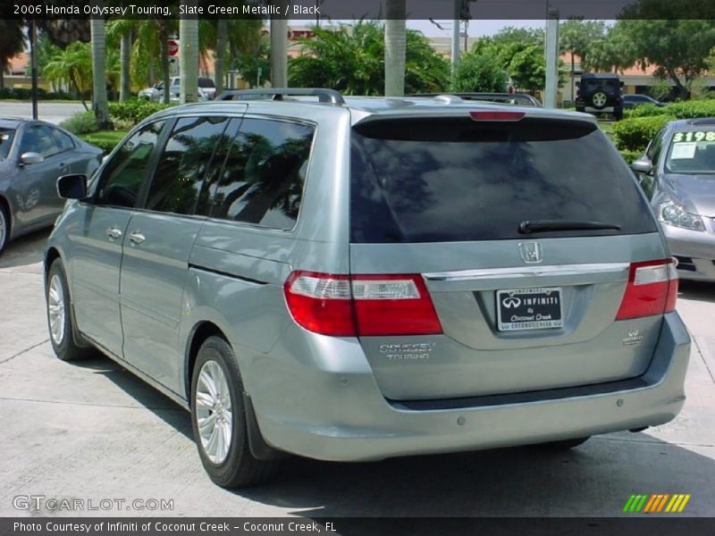 Slate Green Metallic / Black 2006 Honda Odyssey Touring