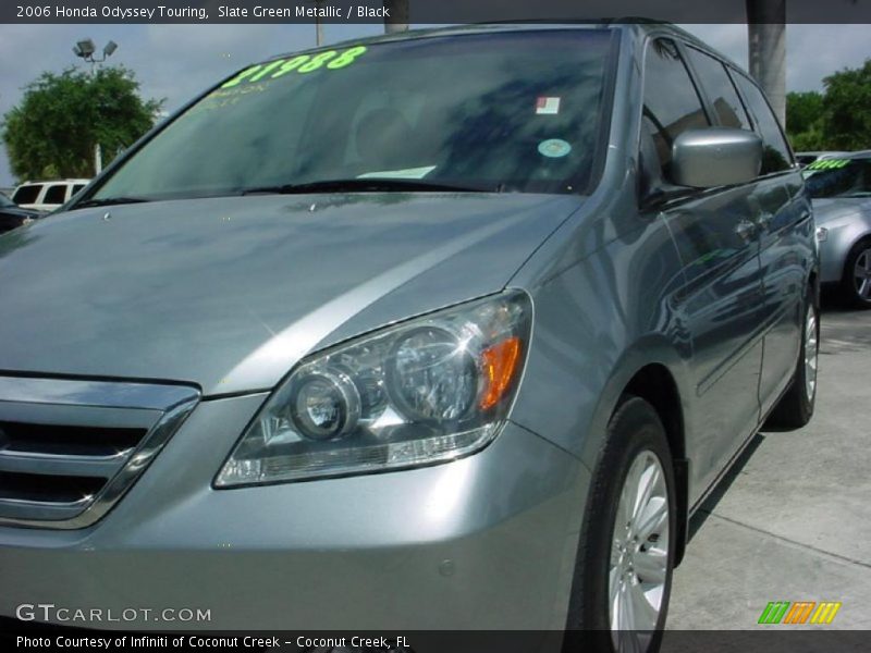 Slate Green Metallic / Black 2006 Honda Odyssey Touring