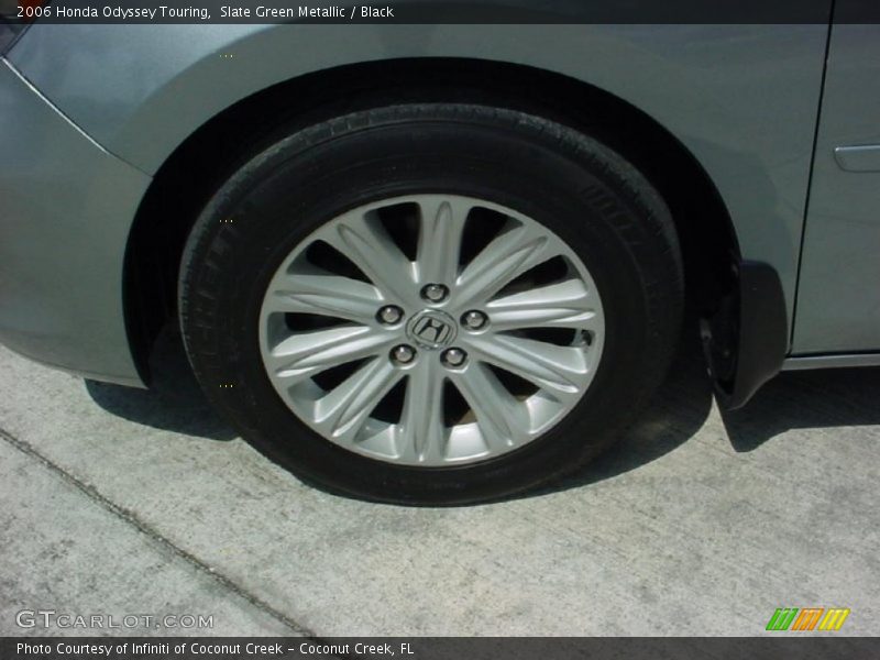 Slate Green Metallic / Black 2006 Honda Odyssey Touring