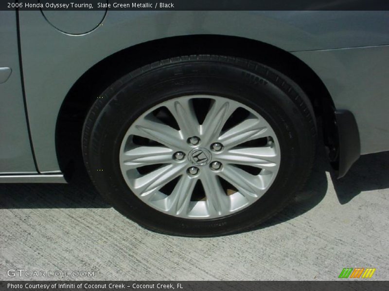 Slate Green Metallic / Black 2006 Honda Odyssey Touring