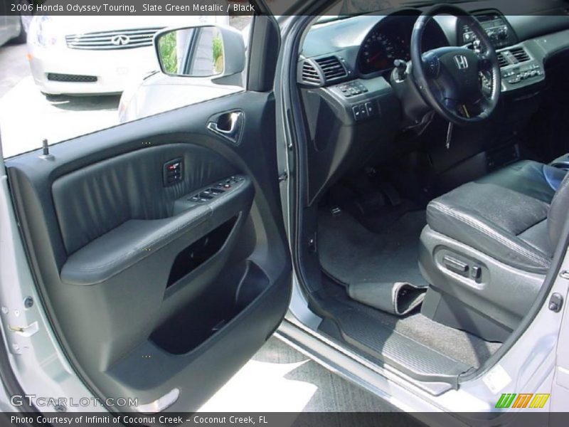 Slate Green Metallic / Black 2006 Honda Odyssey Touring