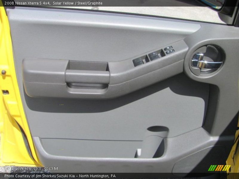 Solar Yellow / Steel/Graphite 2008 Nissan Xterra S 4x4