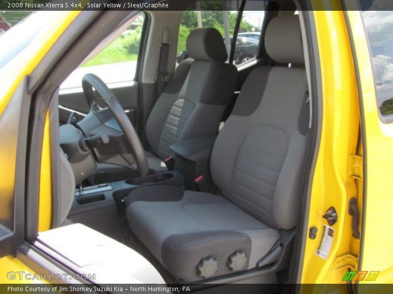 Solar Yellow / Steel/Graphite 2008 Nissan Xterra S 4x4