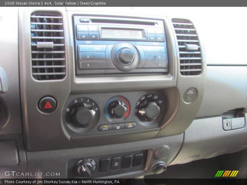 Solar Yellow / Steel/Graphite 2008 Nissan Xterra S 4x4