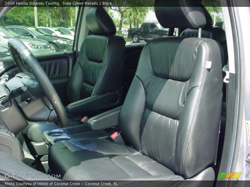 Slate Green Metallic / Black 2006 Honda Odyssey Touring