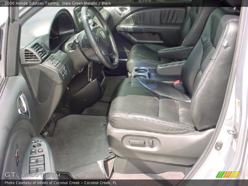 Slate Green Metallic / Black 2006 Honda Odyssey Touring