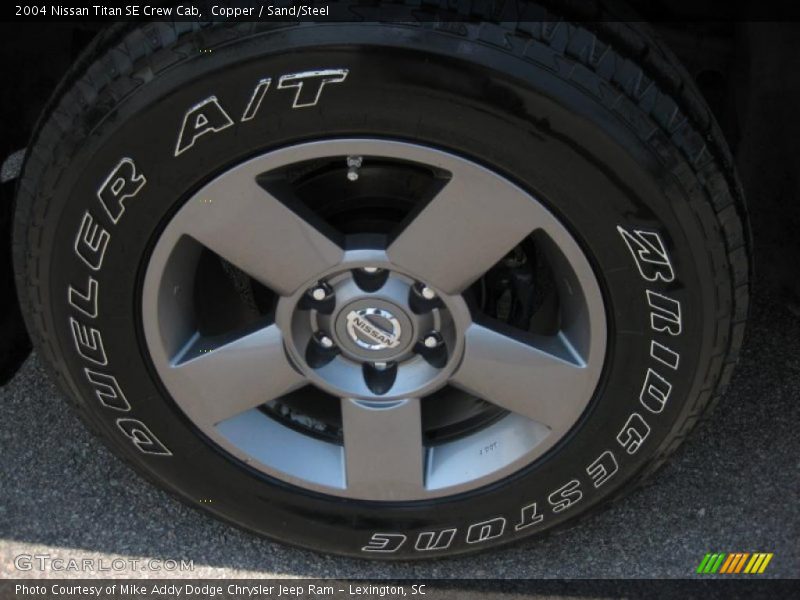 Copper / Sand/Steel 2004 Nissan Titan SE Crew Cab