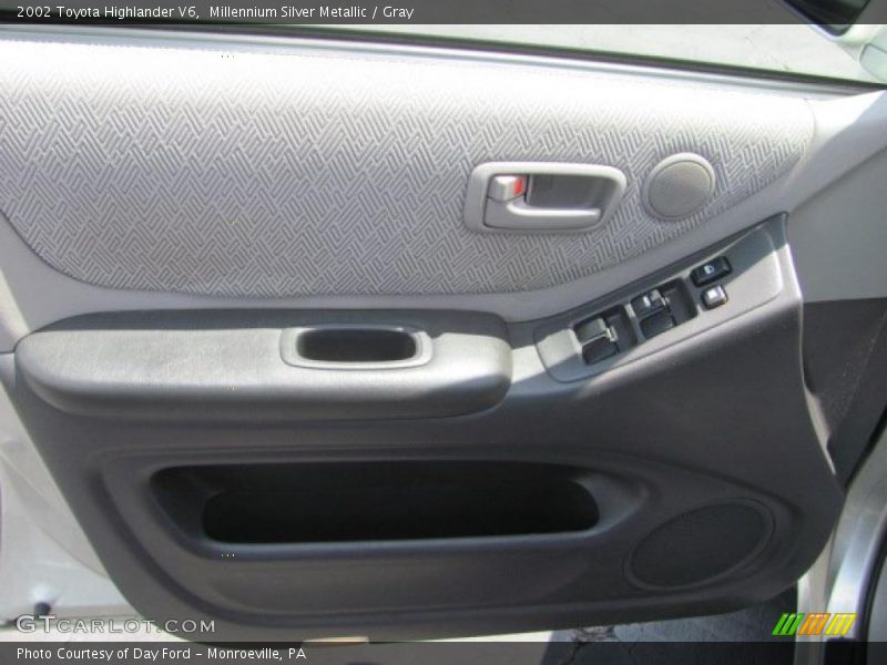 Millennium Silver Metallic / Gray 2002 Toyota Highlander V6